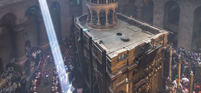 The Church of the Holy Sepulchre in Jerusalem