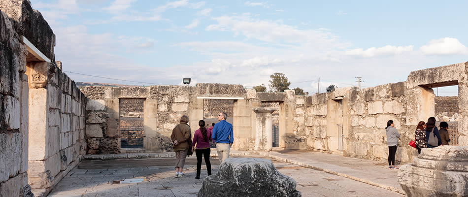 Israel Tour to Capernaum National Park