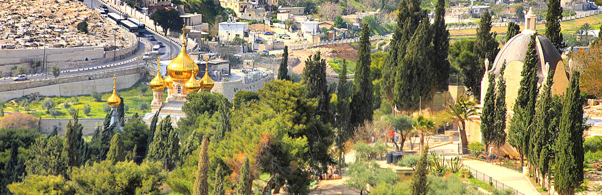 Israel Tour to the Mount of Olives in Jerusalem
